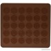 Mosuch Silicone Macaron macaroon Baking Sheet Mat Muffin DIY Chocolate Cookie Mould Mode - 30 Capacity (round) - B00A8WJ70Y